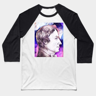 Anders Gustaf Ekeberg Pink Portrait | Anders Gustaf Ekeberg Artwork 8 Baseball T-Shirt